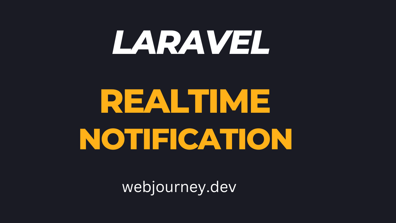 Laravel Real Time Notification Build with Pusher  jQuery and Ajax