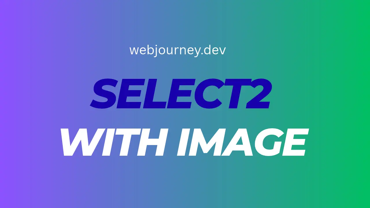 Select2 with Image: How to Add Images to Dropdown Options